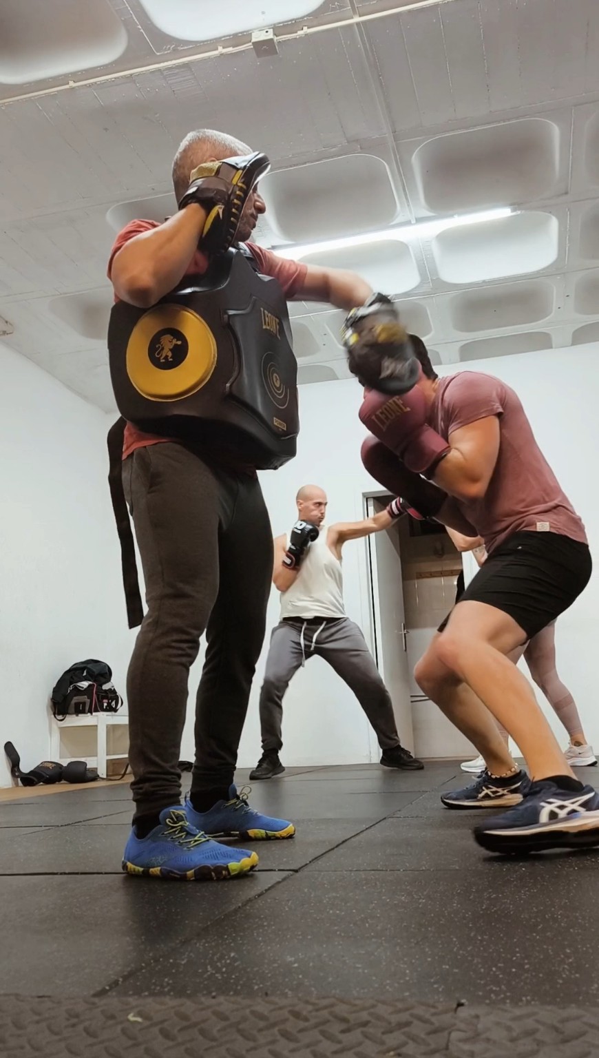 Treino de condicionamento e combate